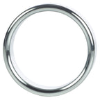 Rings!Alloy Metallic Cock Ring - Large - 1.75in - Silver