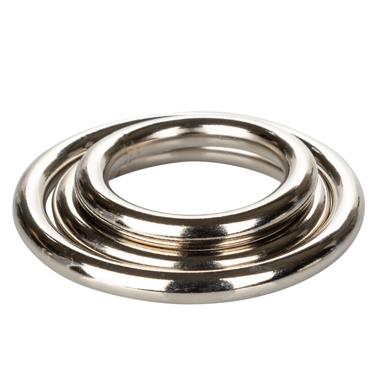 Rings! Silver Cock Rings (3 Piece Set)