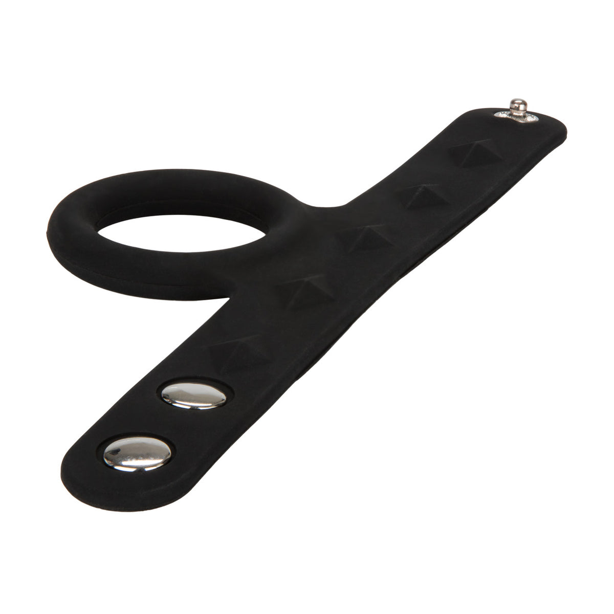 Rings! Silicone Tri-Snap Scrotum Support Cock Ring