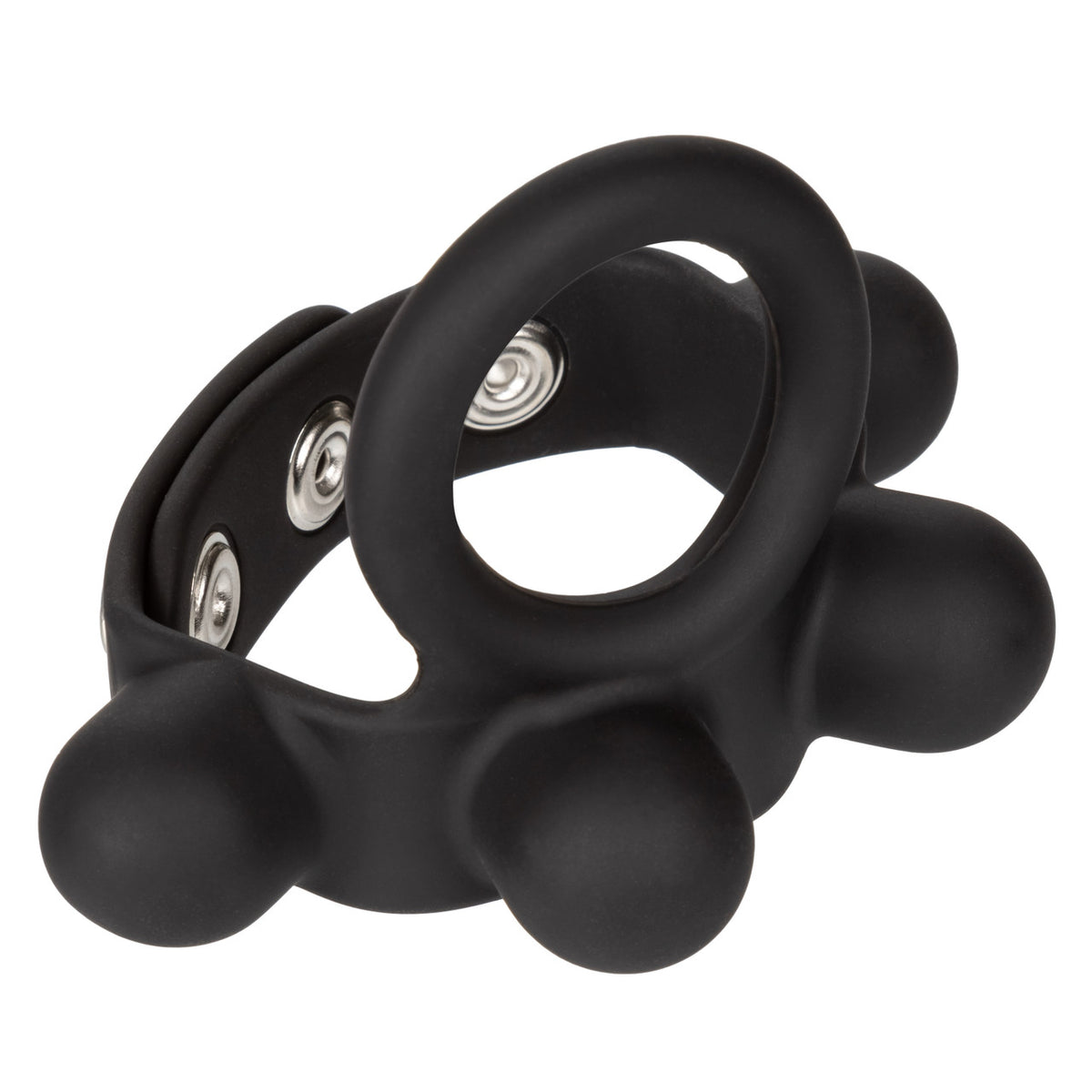 Rings! Silicone Medium Weighted C-Ring Ball Stretcher Cock Ring