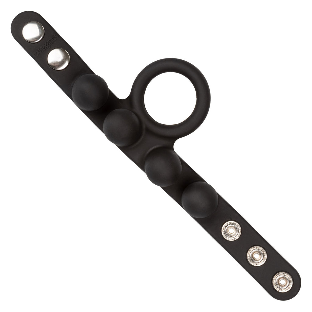 Rings! Silicone Medium Weighted C-Ring Ball Stretcher Cock Ring