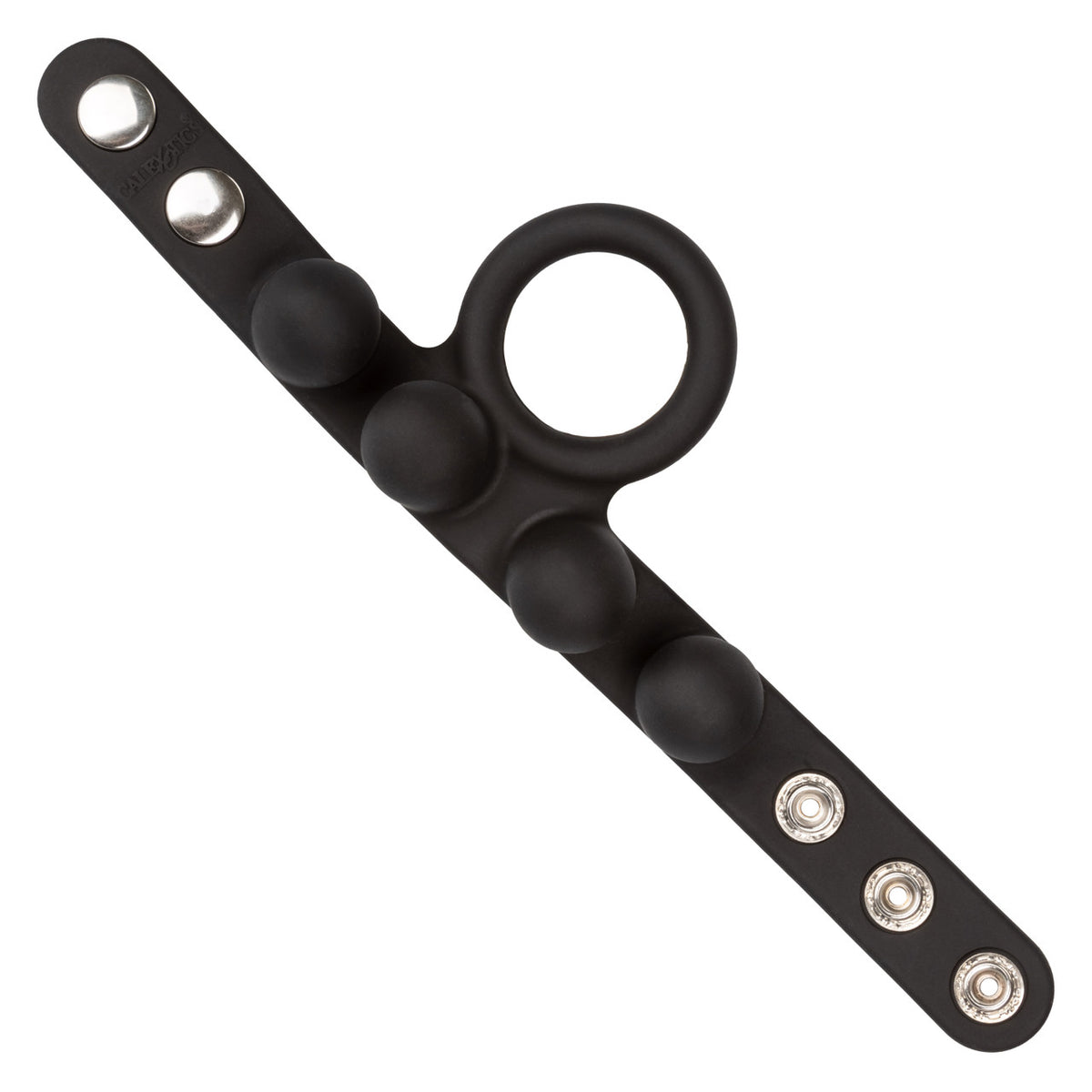 Rings! Silicone Medium Weighted C-Ring Ball Stretcher Cock Ring