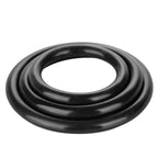 Rings! Tri Rings Cock Ring Set (3 Piece Set) - Black