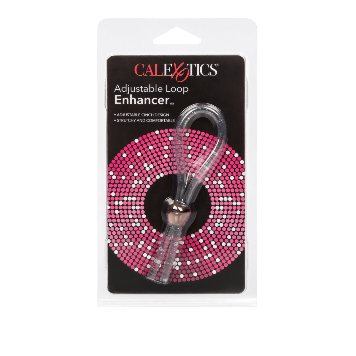 Rings! Adjustable Loop Enhancer Cock Ring - Clear
