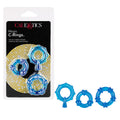 Rings! Magic C Rings Cock Rings (3 Piece Set) - Blue