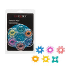 Rings! Senso 6 Pack Cock Rings (6 Piece Set)- Assorted Colors