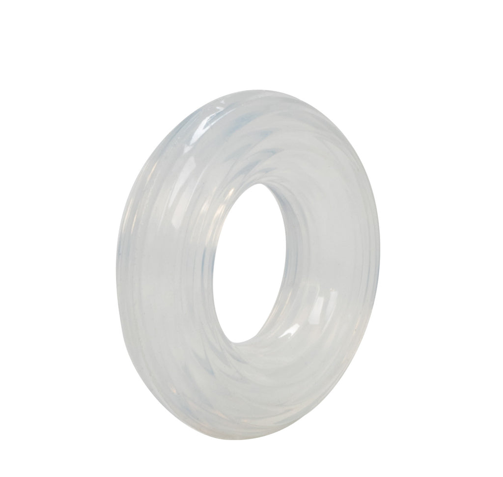 Rings! Premium Silicone Cock Ring - Large - Clear