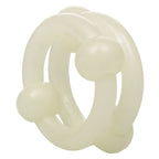 Rings! Island Rings Double Stacker Cock Rings (2 piece set) - Clear