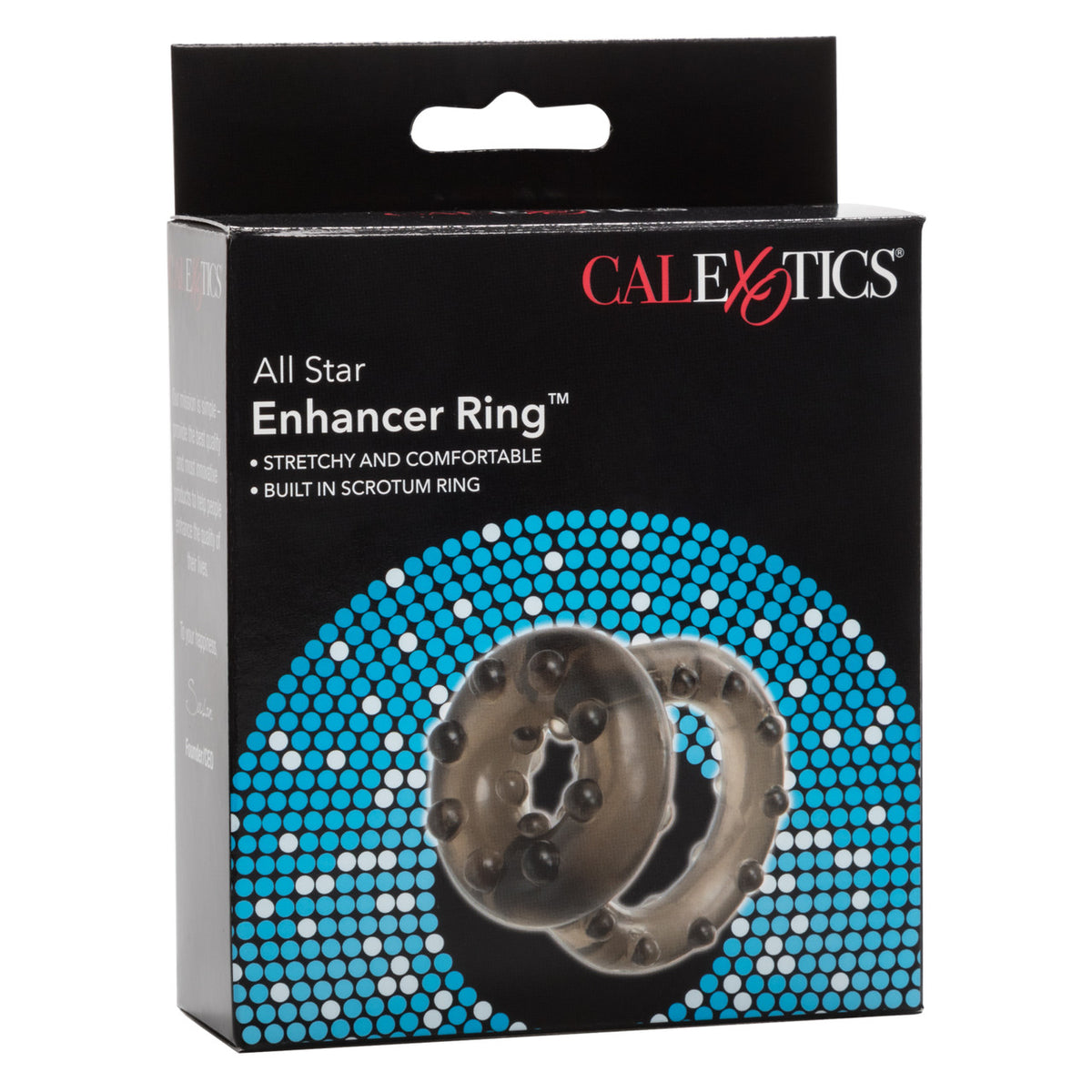 Rings! All Star Enhancer Ring Cock Ring - Smoke