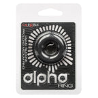 Alpha Liquid Silicone Prolong Cock Ring - Medium