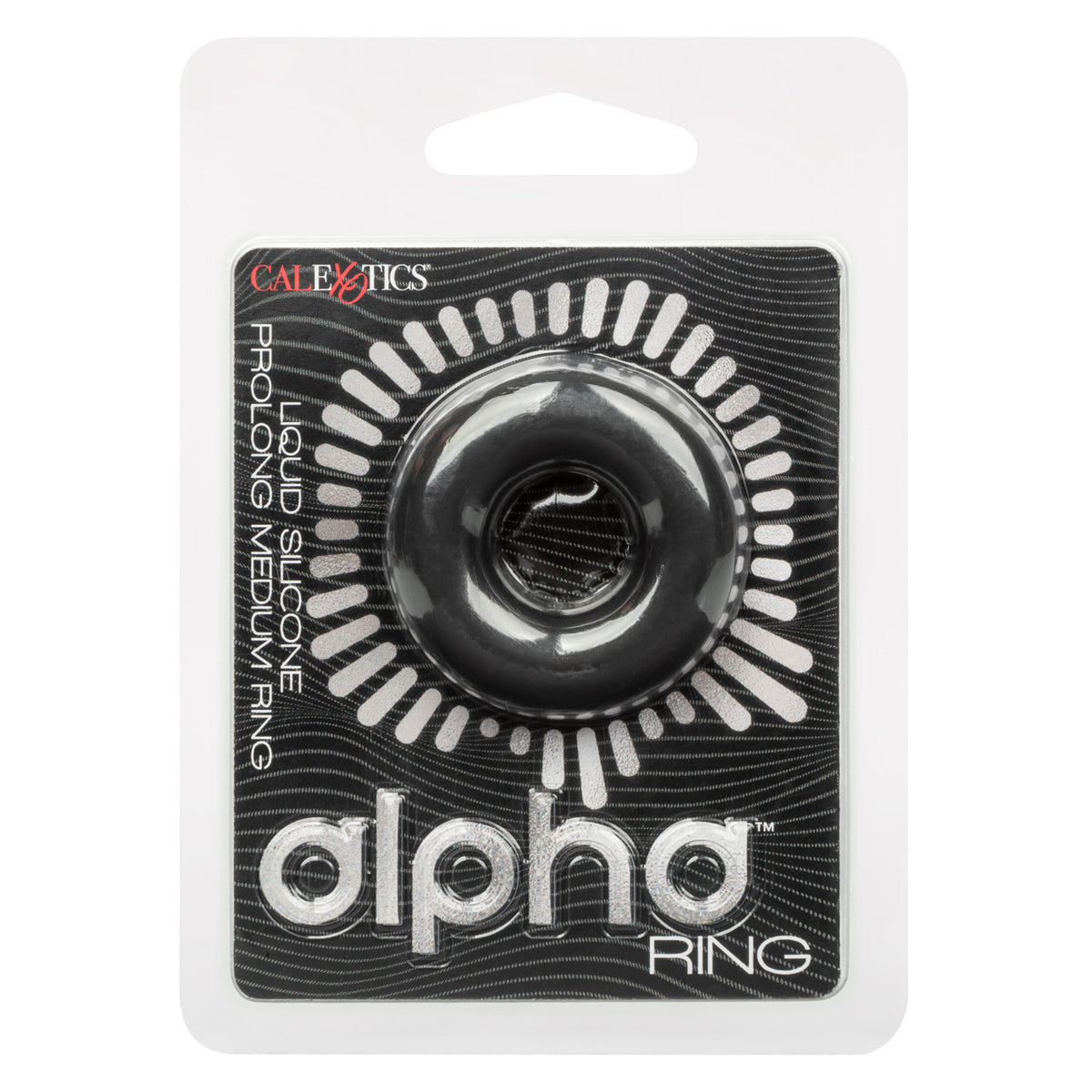 Alpha Liquid Silicone Prolong Cock Ring - Medium