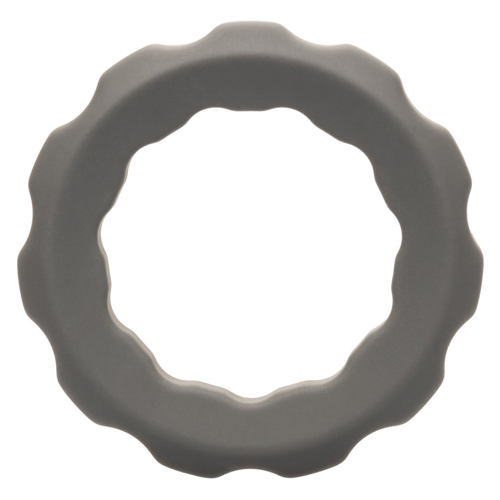 Alpha Liquid Silicone Erect Ring - Grey