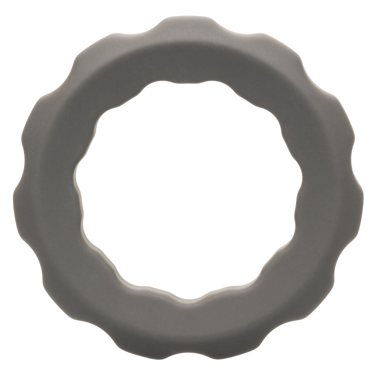 Alpha Liquid Silicone Erect Ring - Grey