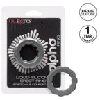 Alpha Liquid Silicone Erect Ring - Grey