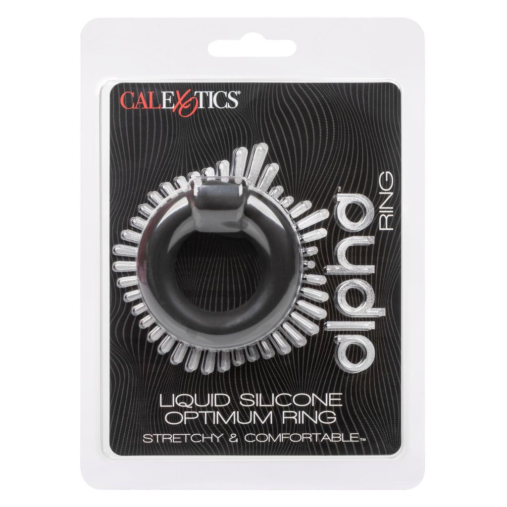 Alpha Liquid Silicone Optimum Ring - Black