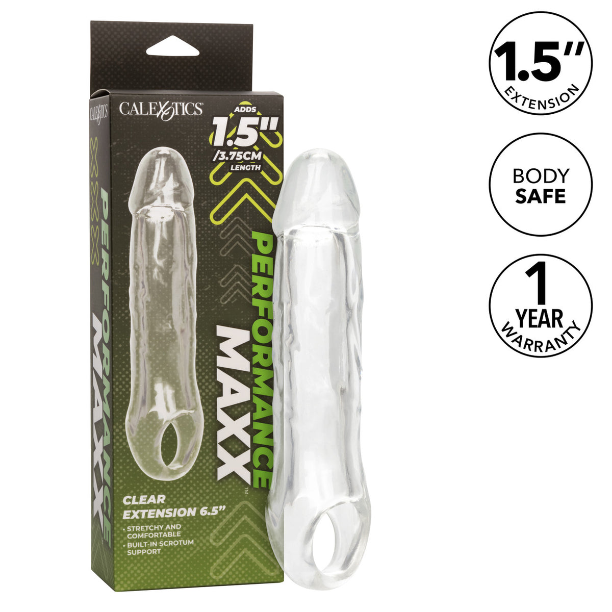 Performance Maxx Clear Extension 7.5 inches