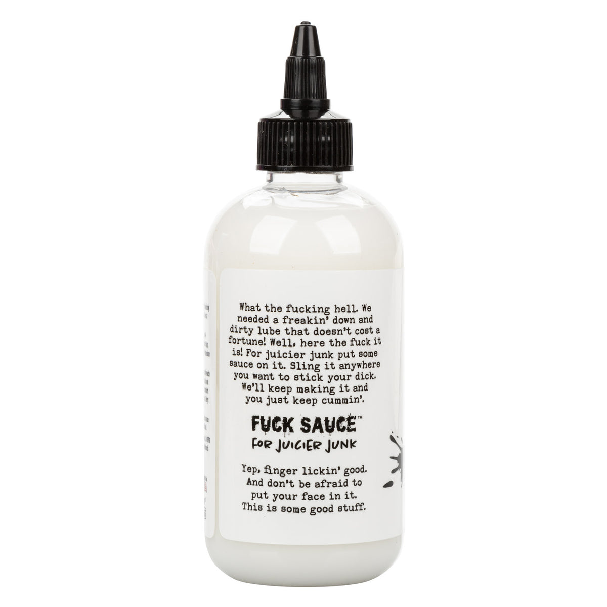 Fuck Sauce Cum Scented Water Based Lubricant 8oz.