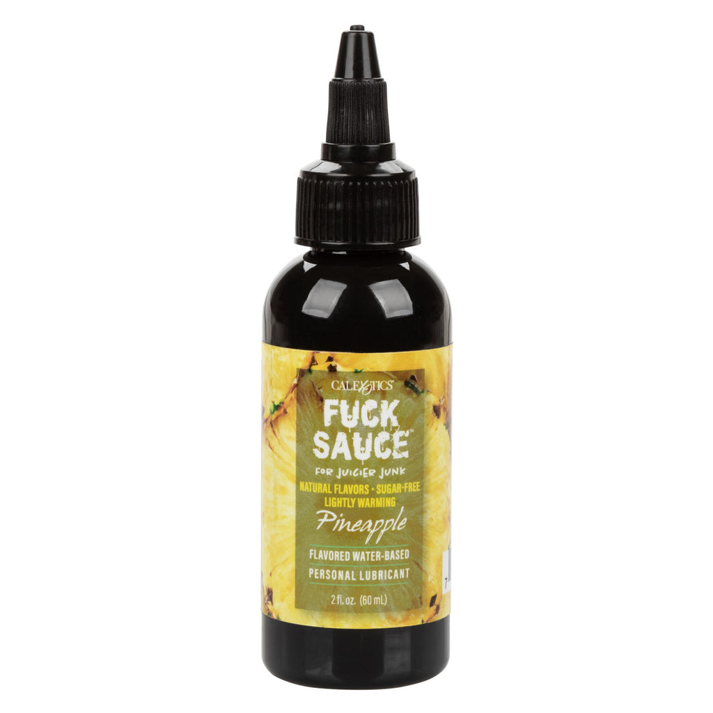 Fuck Sauce Flavored Water Based Personal Lubricant Pineapple 2oz