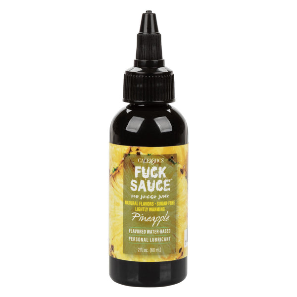 Fuck Sauce Flavored Water Based Personal Lubricant Pineapple 2oz