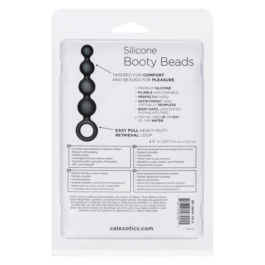 Anal Toys Silicone Booty Anal Beads