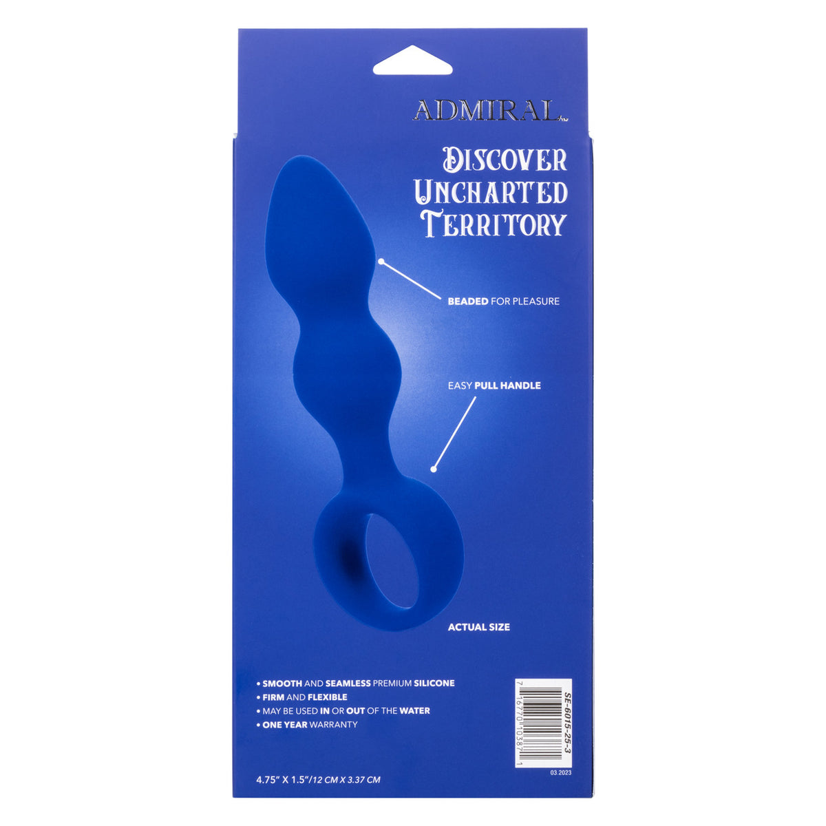 Admiral Advanced Beaded Silicone Anal Probe