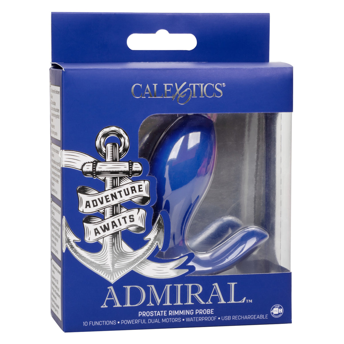 Admiral Prostate Rimming Rechargeable Silicone Probe