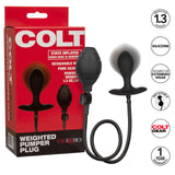 COLT Weighted Pumper Inflatable Silicone Anal Plug