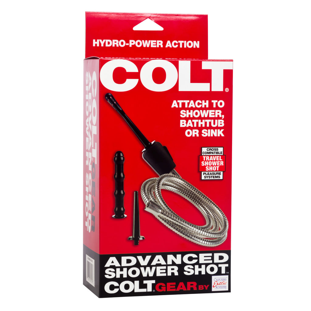 COLT Shower Shot Anal Douche with Dong 6.75in