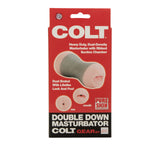 COLT Double Down Dual-Density Masturbator - Mouth and Ass