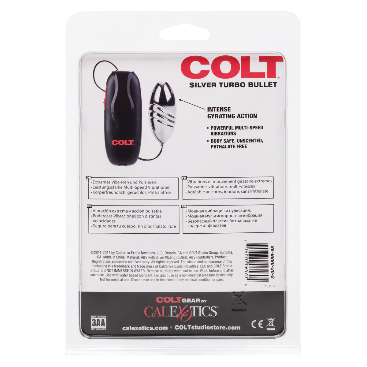 COLT Turbo Bullet - Silver