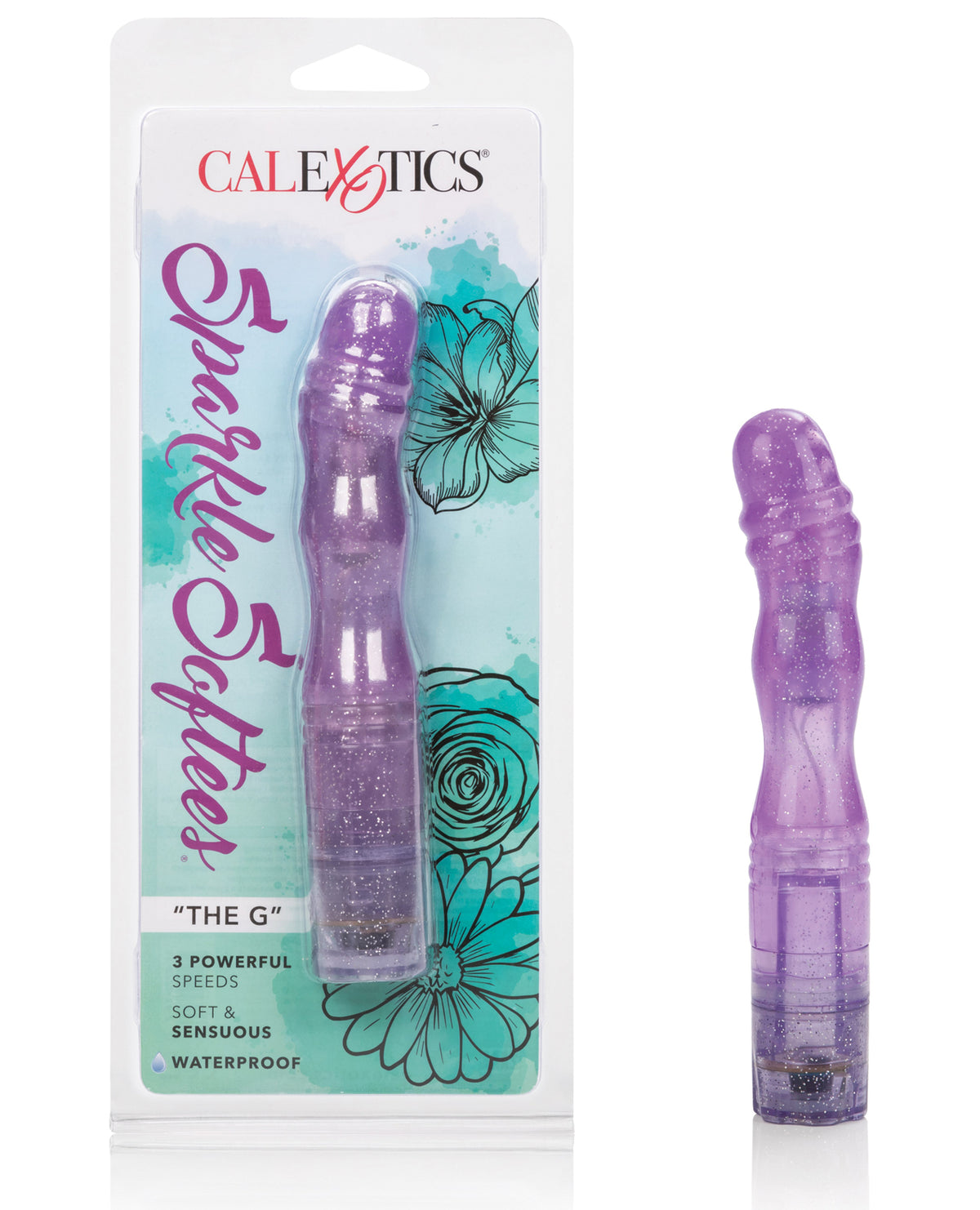 Personality Vibes Sparkle Softees G Vibrator - Purple