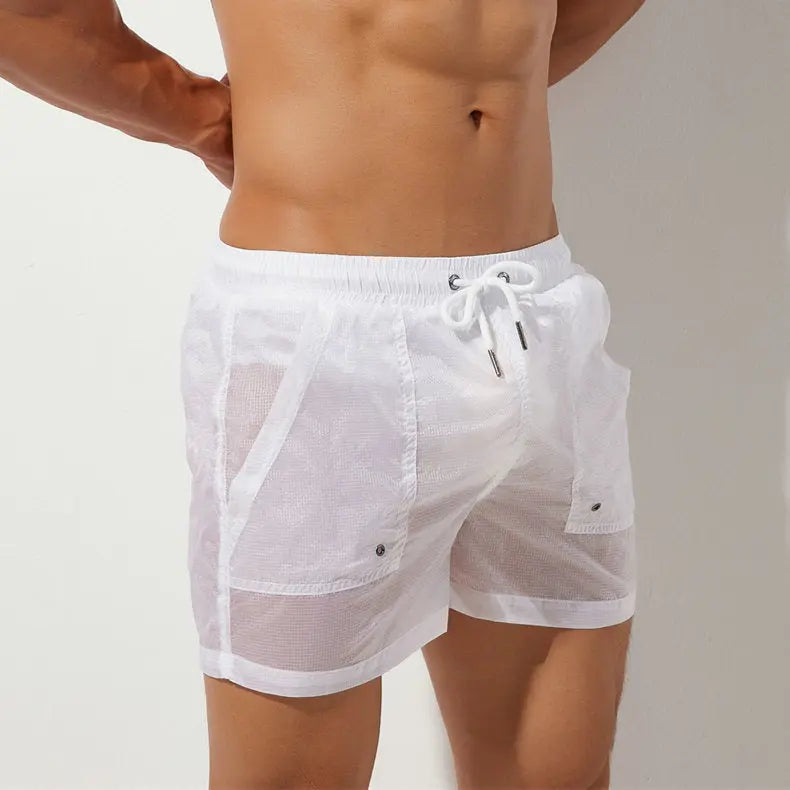 SEOBEAN Transparent Swim Shorts