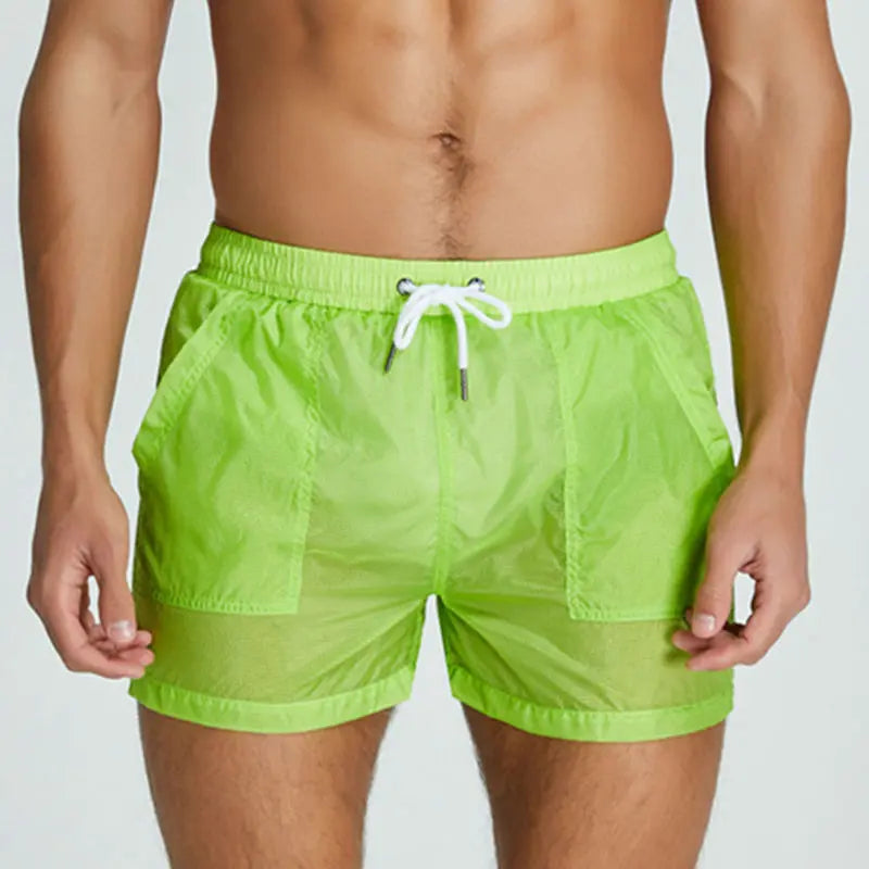 SEOBEAN Transparent Swim Shorts