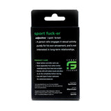 Sport Fucker Half Pipe - Black