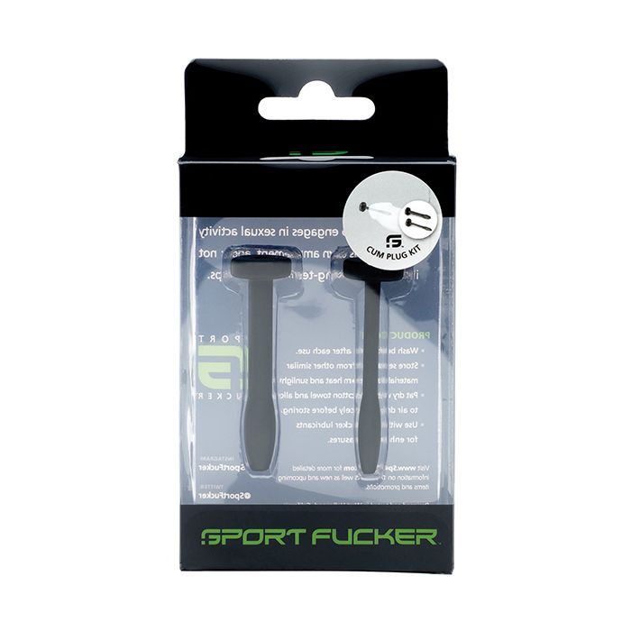 Sport Fucker Cum Plug Kit - Black