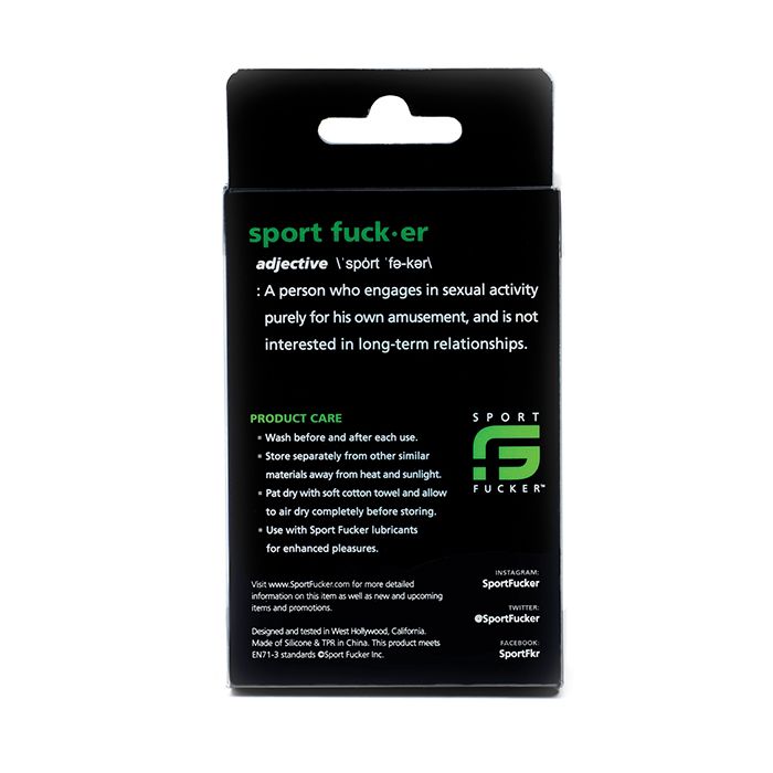 Sport Fucker Cum Stopper - Black