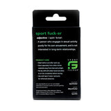 Sport Fucker Cum Stopper - Black