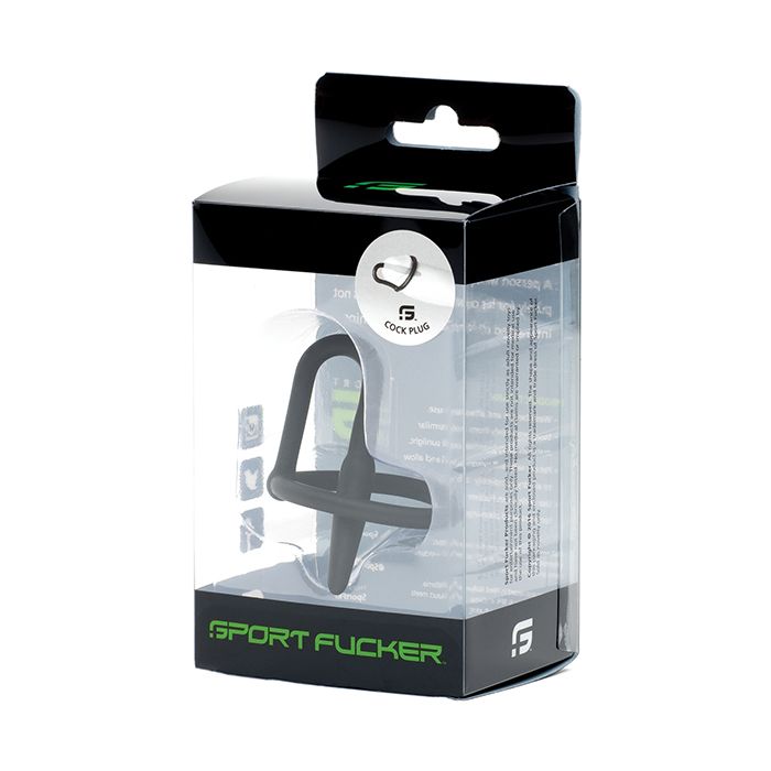 Sport Fucker Cock Plug - Black