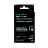 Sport Fucker Cock Plug - Black