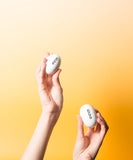 Egg-shaped Maracas by david shrigley x Third Drawer Down