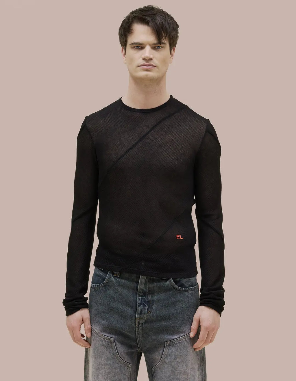 Eckhaus Latta Spiral Longsleeve Jet