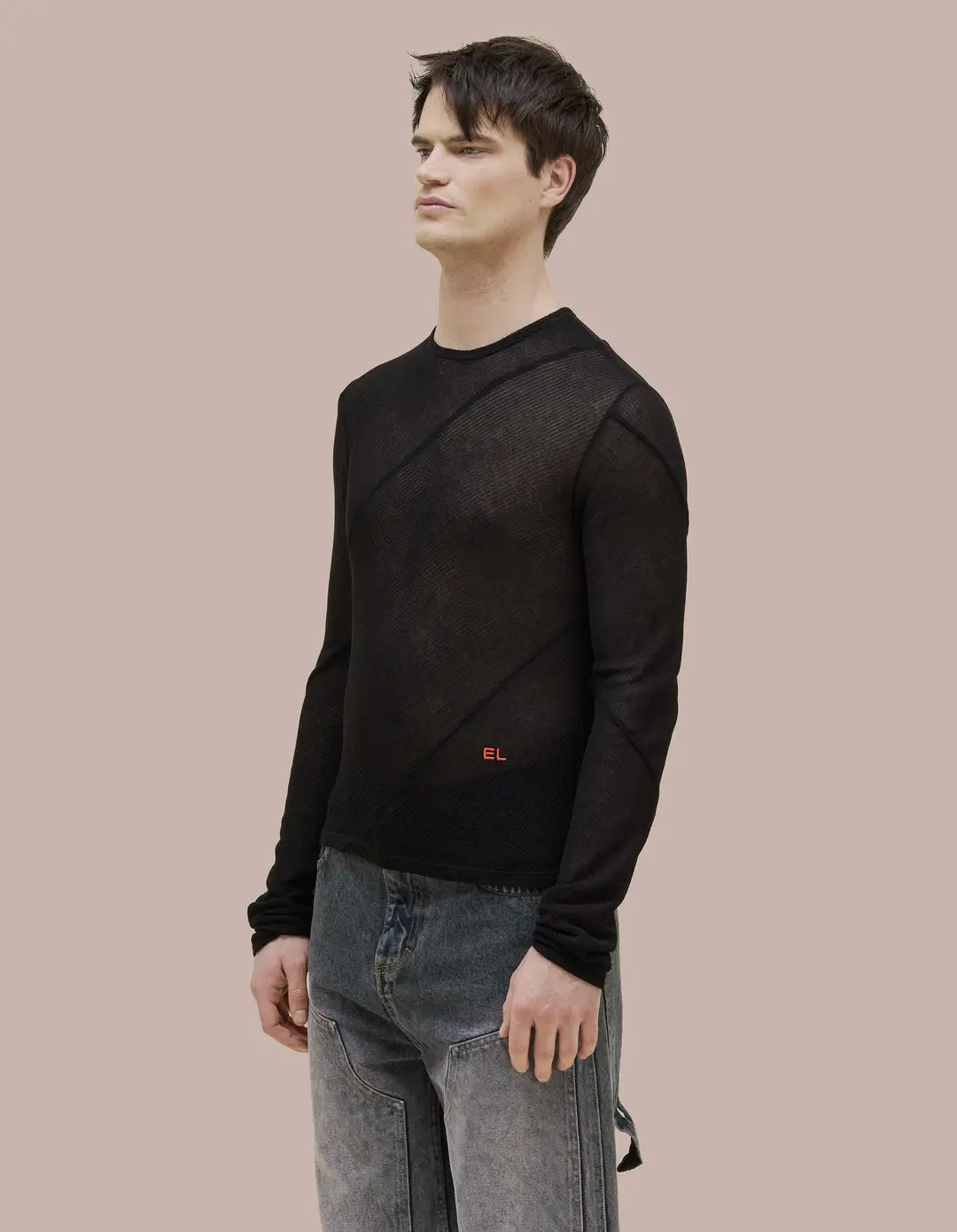 Eckhaus Latta Spiral Longsleeve Jet