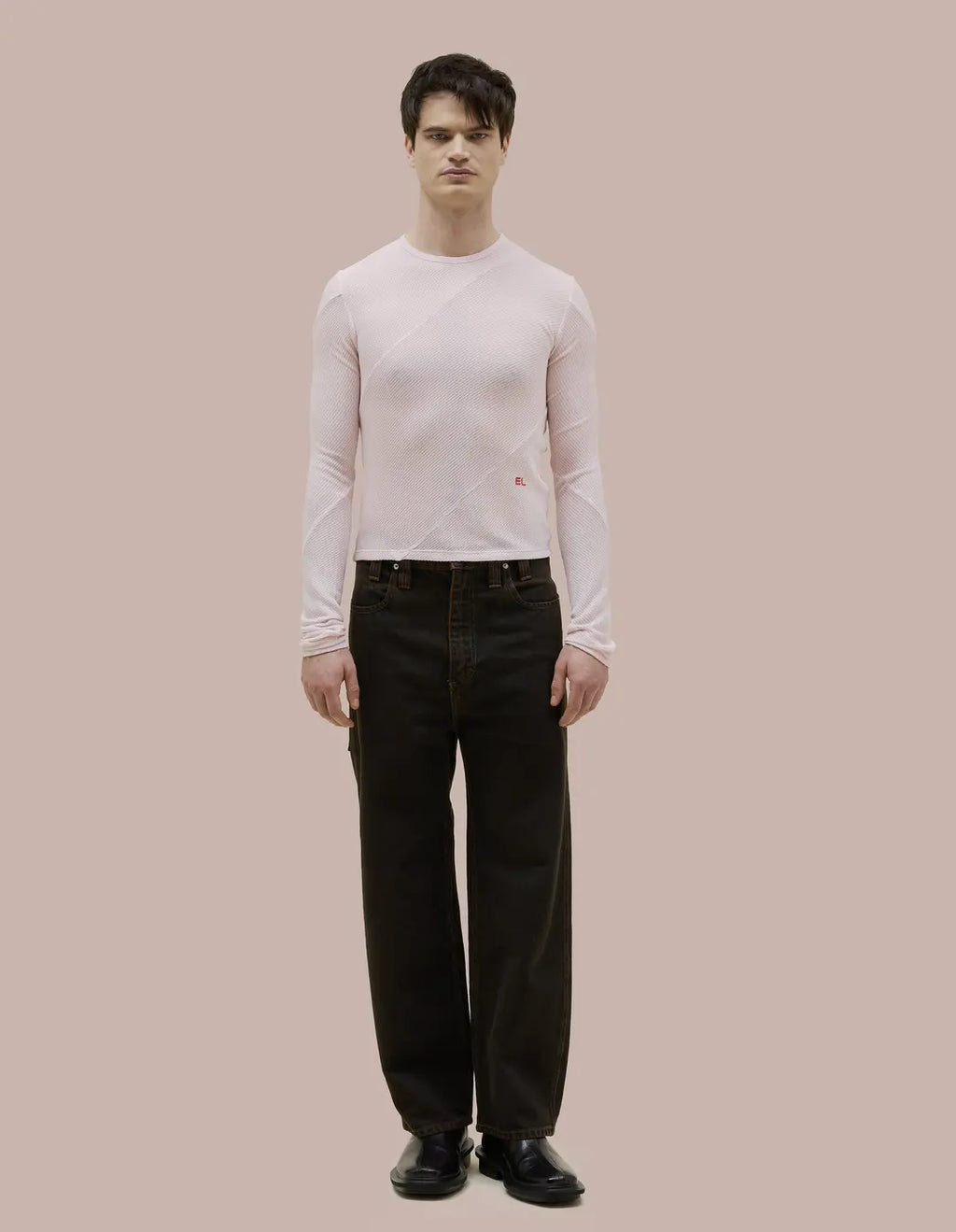 Eckhaus Latta Spiral Longsleeve Pheony