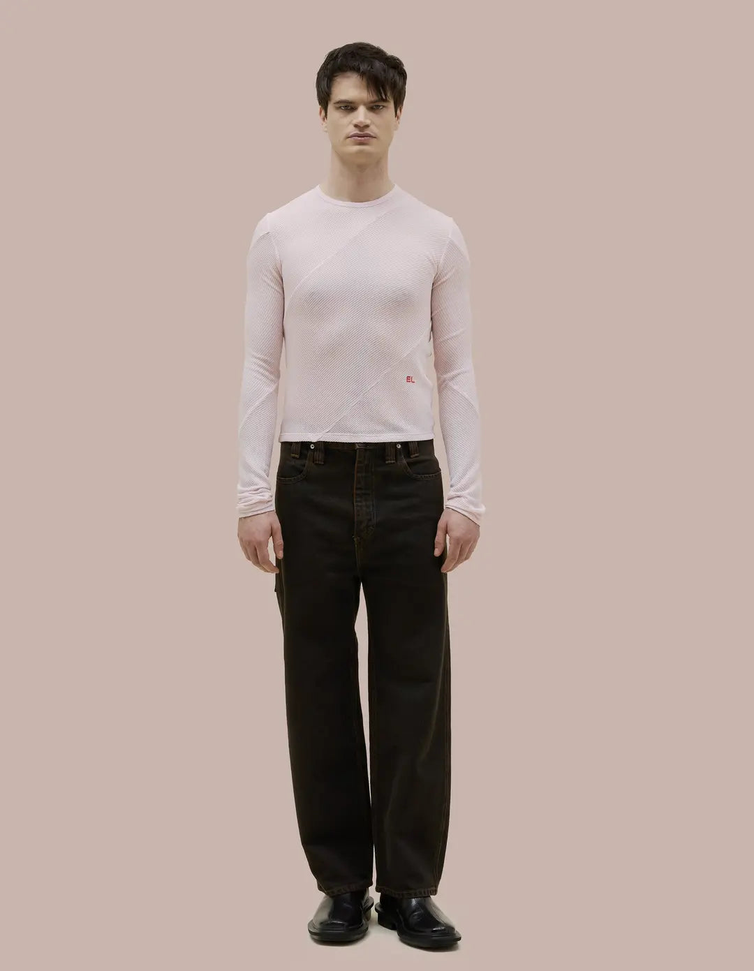Eckhaus Latta Spiral Longsleeve Pheony