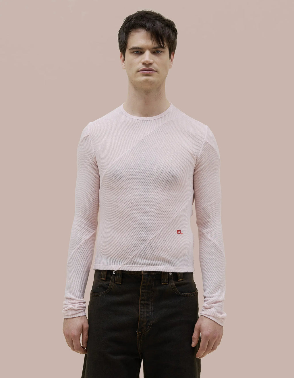 Eckhaus Latta Spiral Longsleeve Pheony