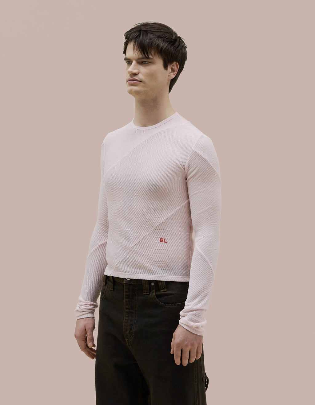 Eckhaus Latta Spiral Longsleeve Pheony