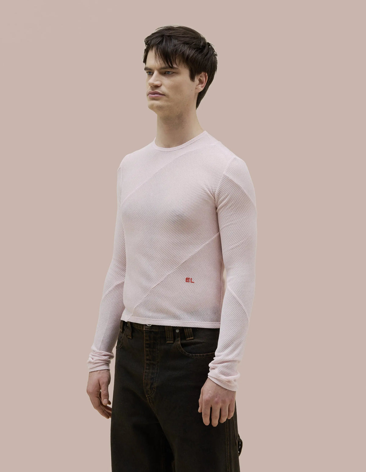 Eckhaus Latta Spiral Longsleeve Pheony