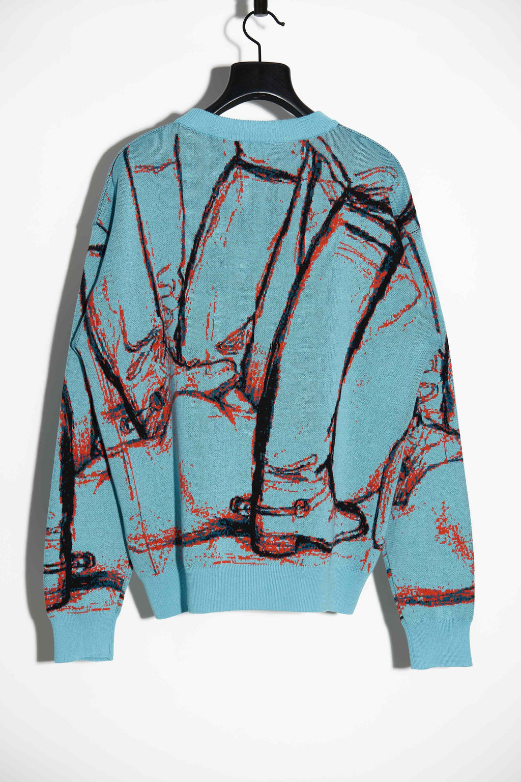 TOM OF FINLAND x WE ARE SPASTOR SWEATER BLUE