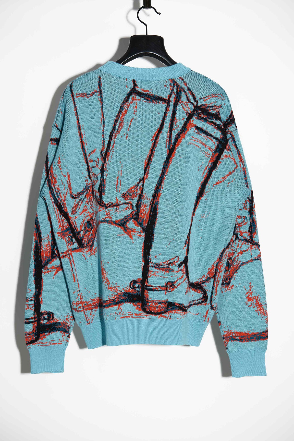 TOM OF FINLAND x WE ARE SPASTOR SWEATER BLUE
