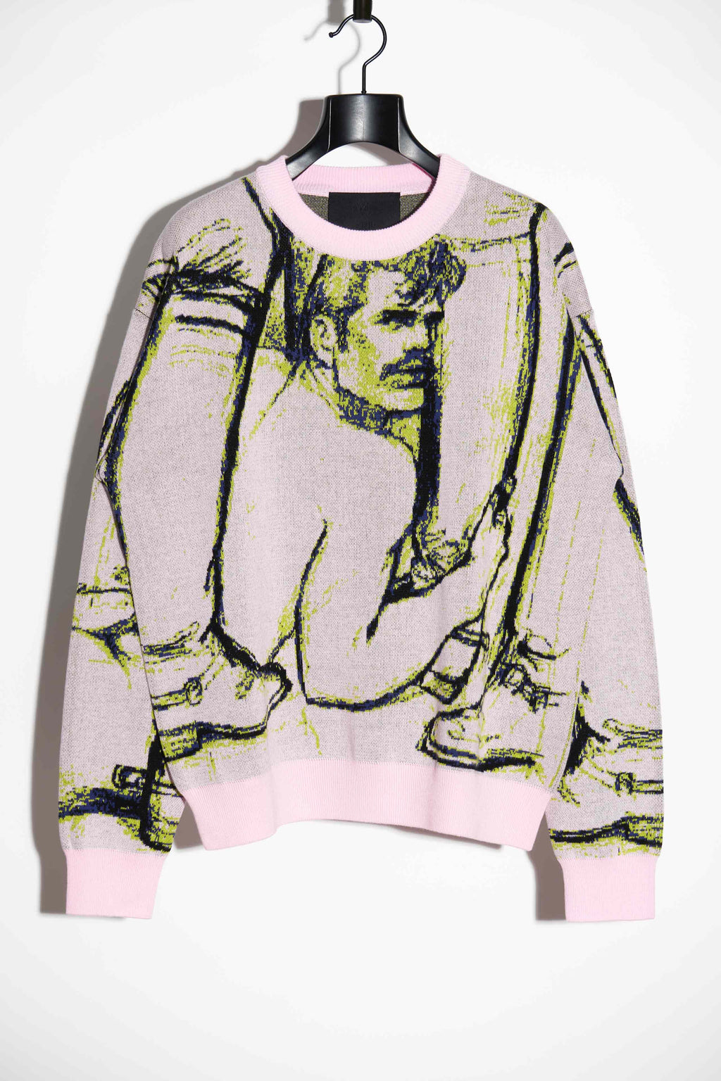 TOM OF FINLAND x WE ARE SPASTOR SWEATER PINK